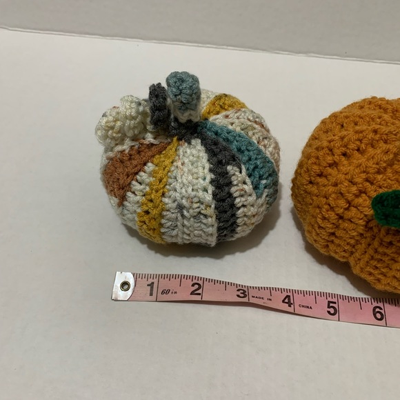 Fall Decor Home Decor Handmade Crocheted Pumpkins - Picture 15 of 16
